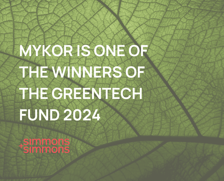 Mykor as one of the Green Tech Fund winner’s